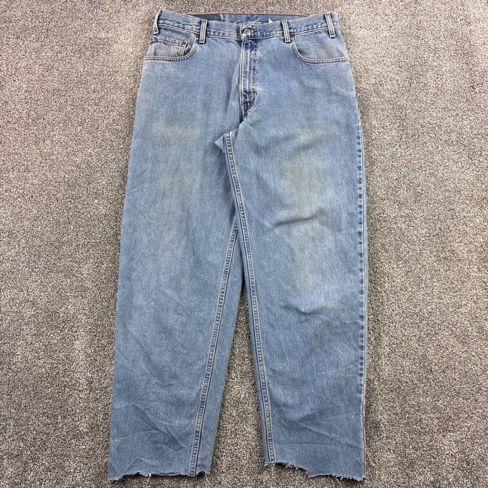 Vintage Levi's 560 Jeans Mens 36x30 Blue Light Wash Loose Fit Tapered Leg‎